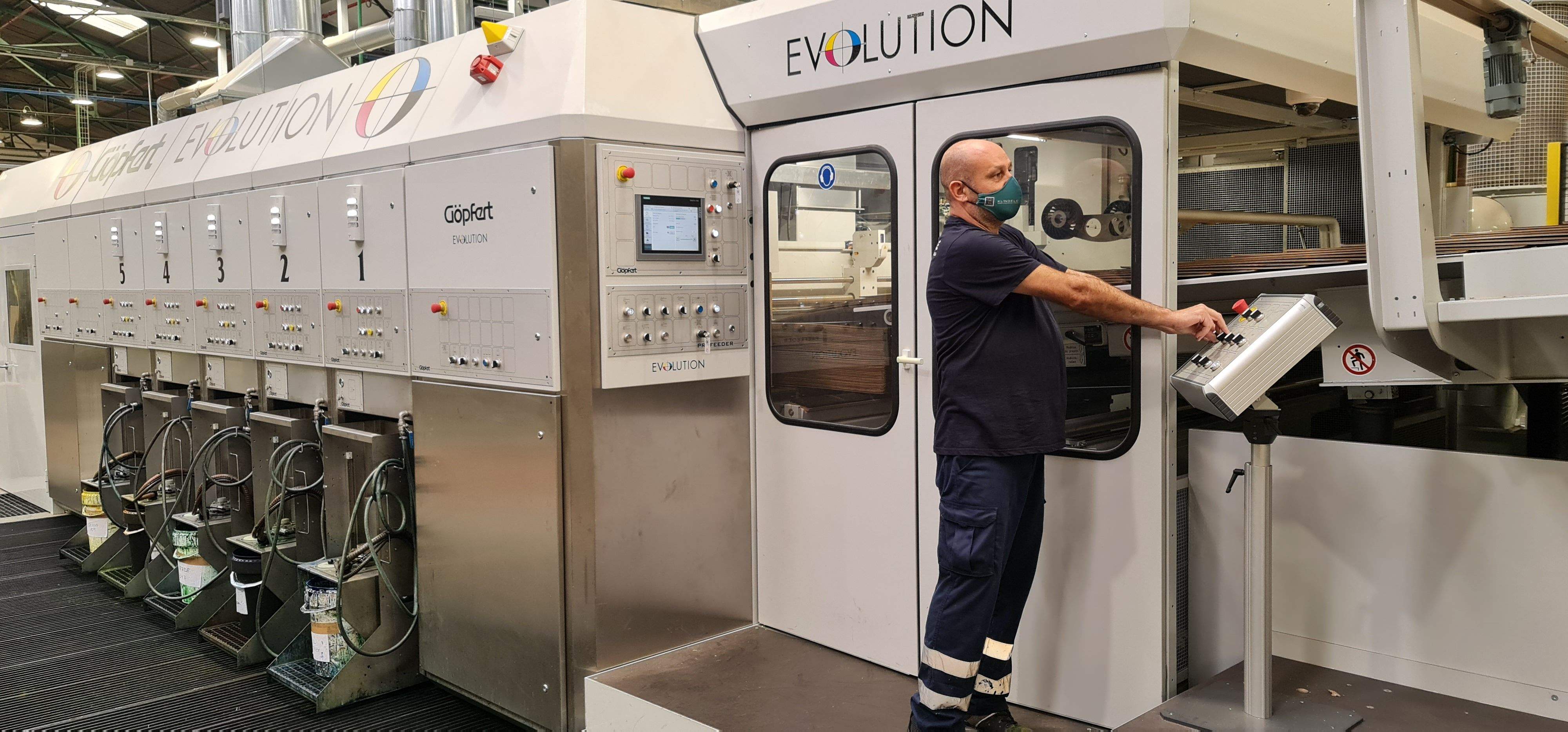 Máquina rotativa de la empresa Klingele Canarias. / Klingele Canarias 