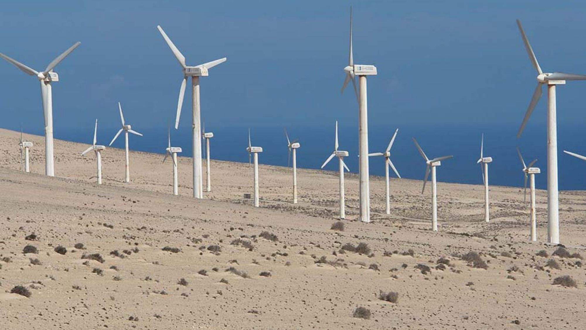Parque eólico Cañada de la Barca. / Imagen de la red