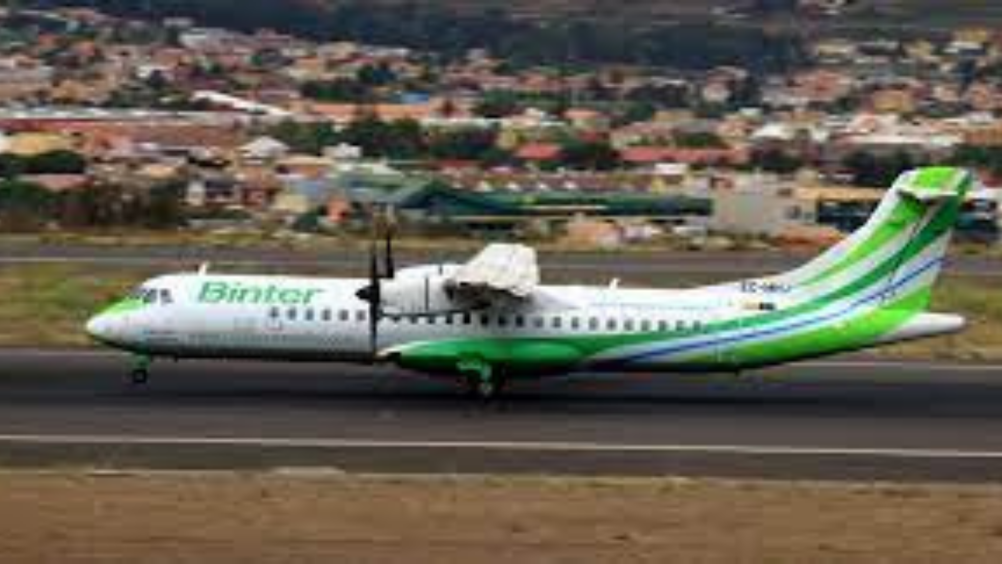 Avión de Binter de la flota ATR. / AH