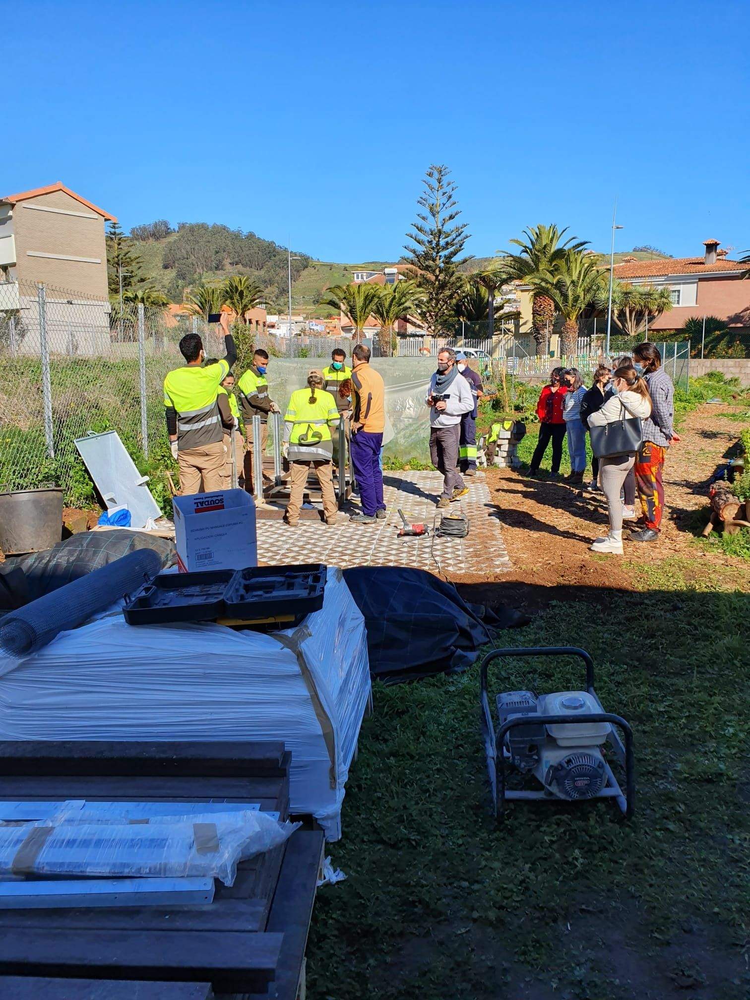 Instalación de compostaje en La Laguna / Ayuntamiento de La Laguna