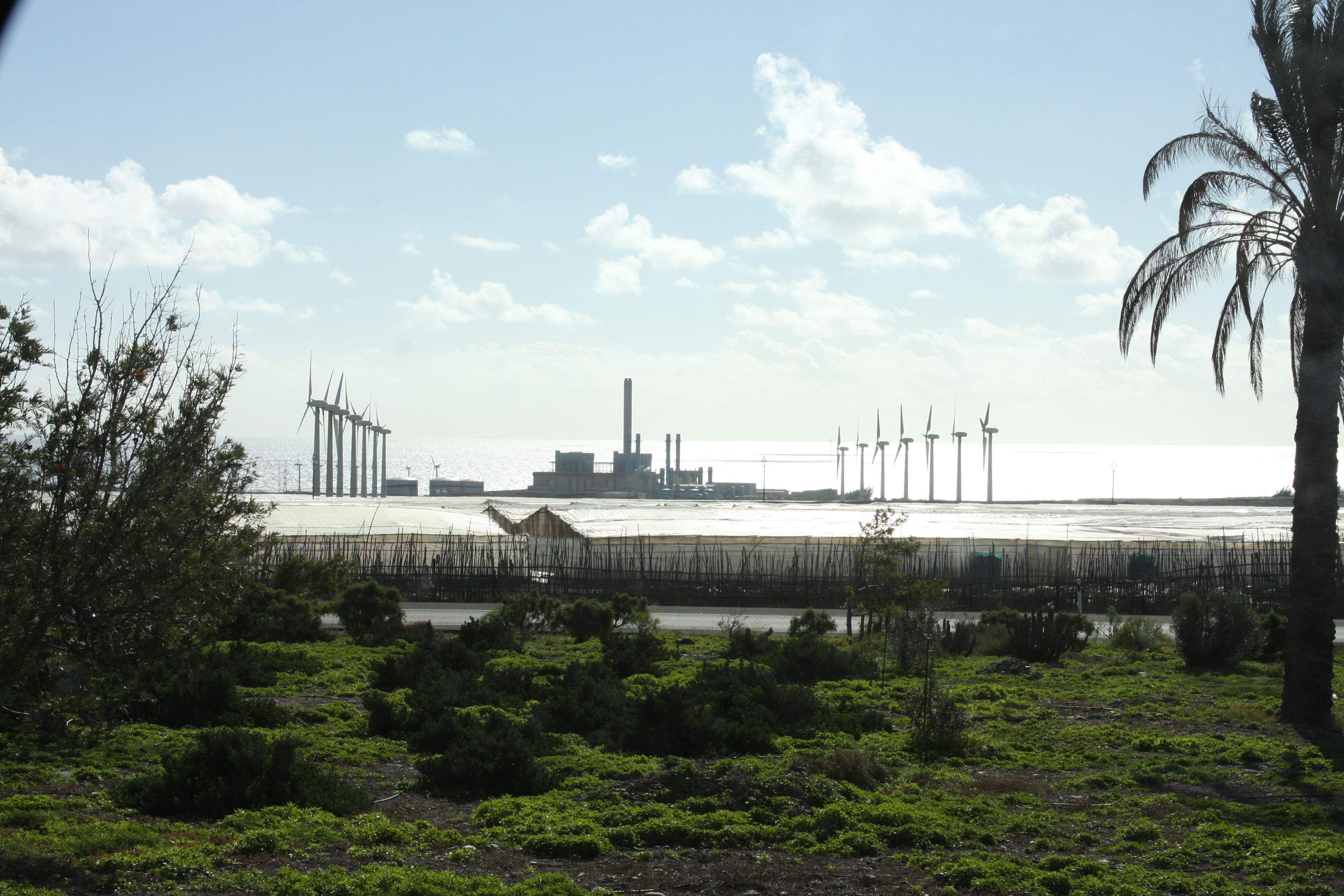 Central térmica del Barranco de Tirajana./
