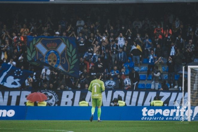 Juan Soriano abandonó el filial del Sevilla para asentarse en la portería del CD Tenerife./ Cedida Juan Soriano abandonó el filial del Sevilla para asentarse en la portería del CD Tenerife./ Cedida
