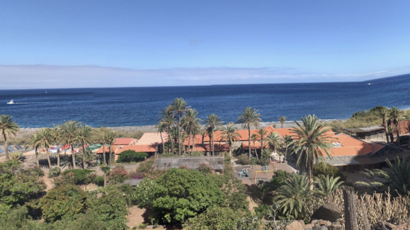 Exterior de la Finca el Cabrito, en la isla de La Gomera. / Google 