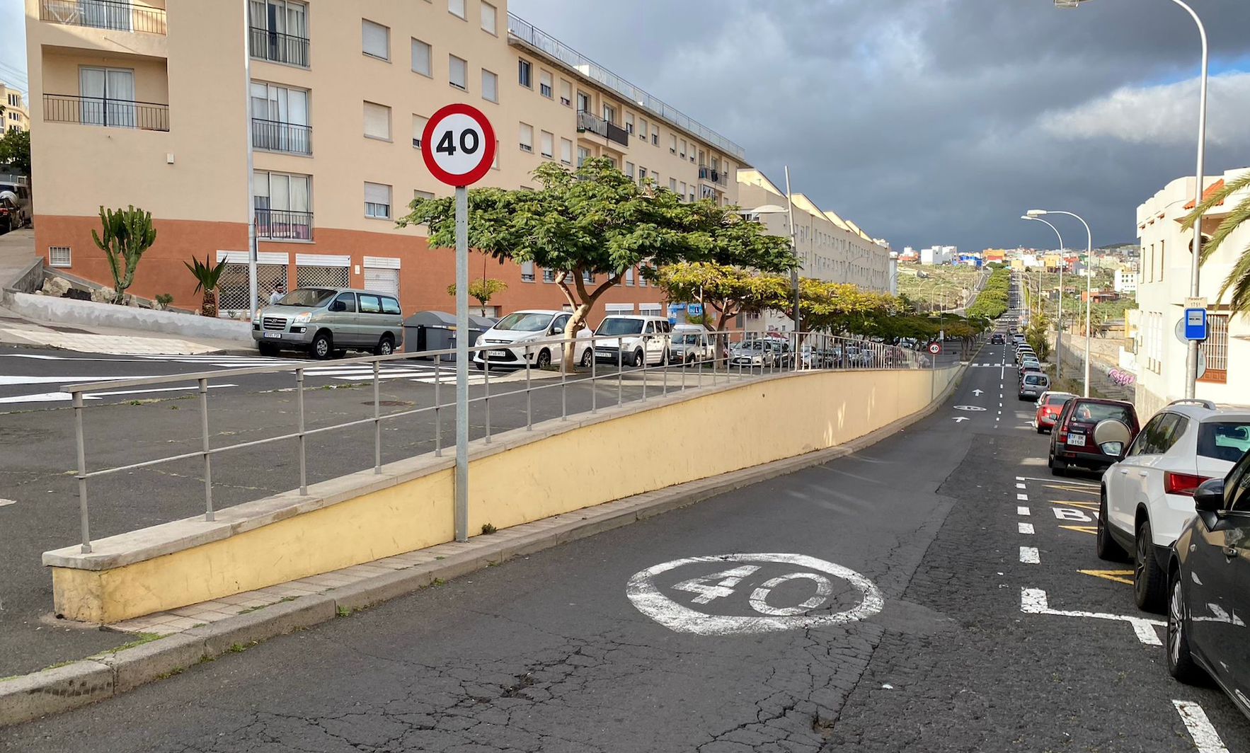 Colector en Punta Anaga, en Los Alisios./