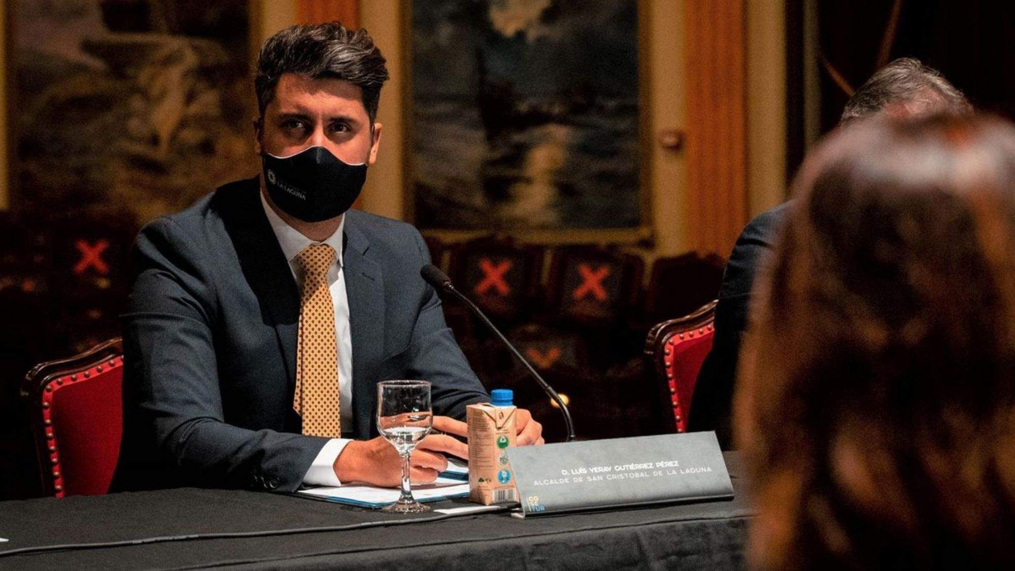 El alcalde de La Laguna Luis Yeray Gutiérrez. / Archivo