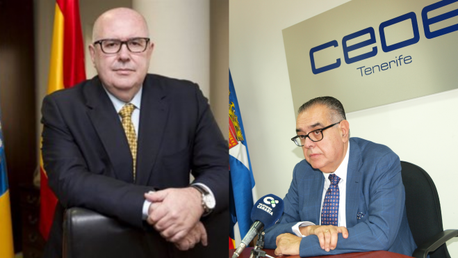 Pedro Alfonso, secretario general y José cCarlos Francisco, presidente de CEOE