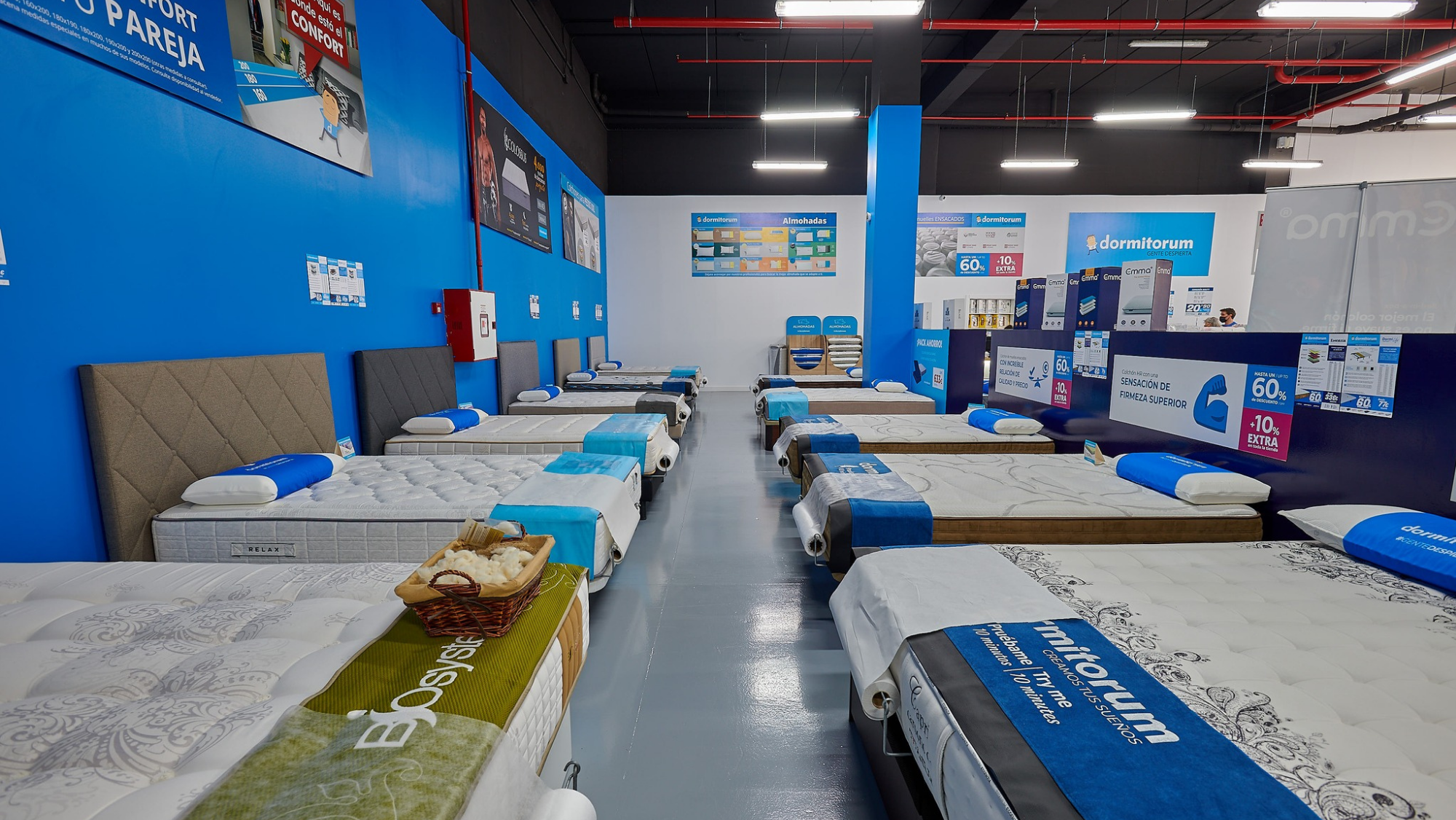 Tienda de la empresa Dormitorium. / Dormitorium