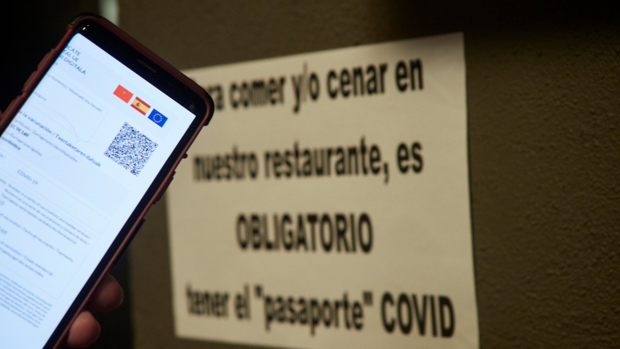 Certificado covid. / Europa Press