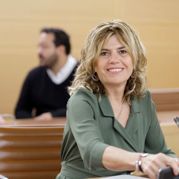 María José Belda, de Sí Podemos, en una imagen de archivo./