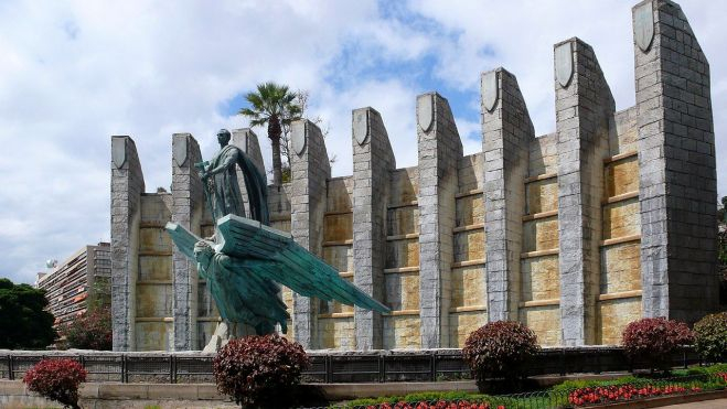 Monumento a Franco en Santa Cruz de Tenerife. / Imagen de la red