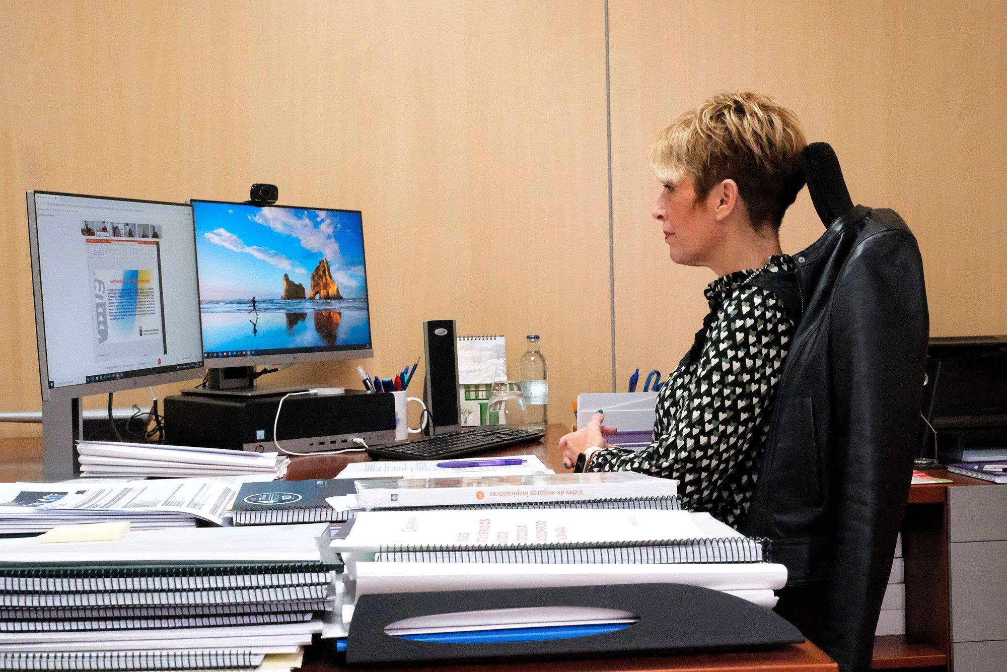 La consejera de Economía, Elena Máñez./