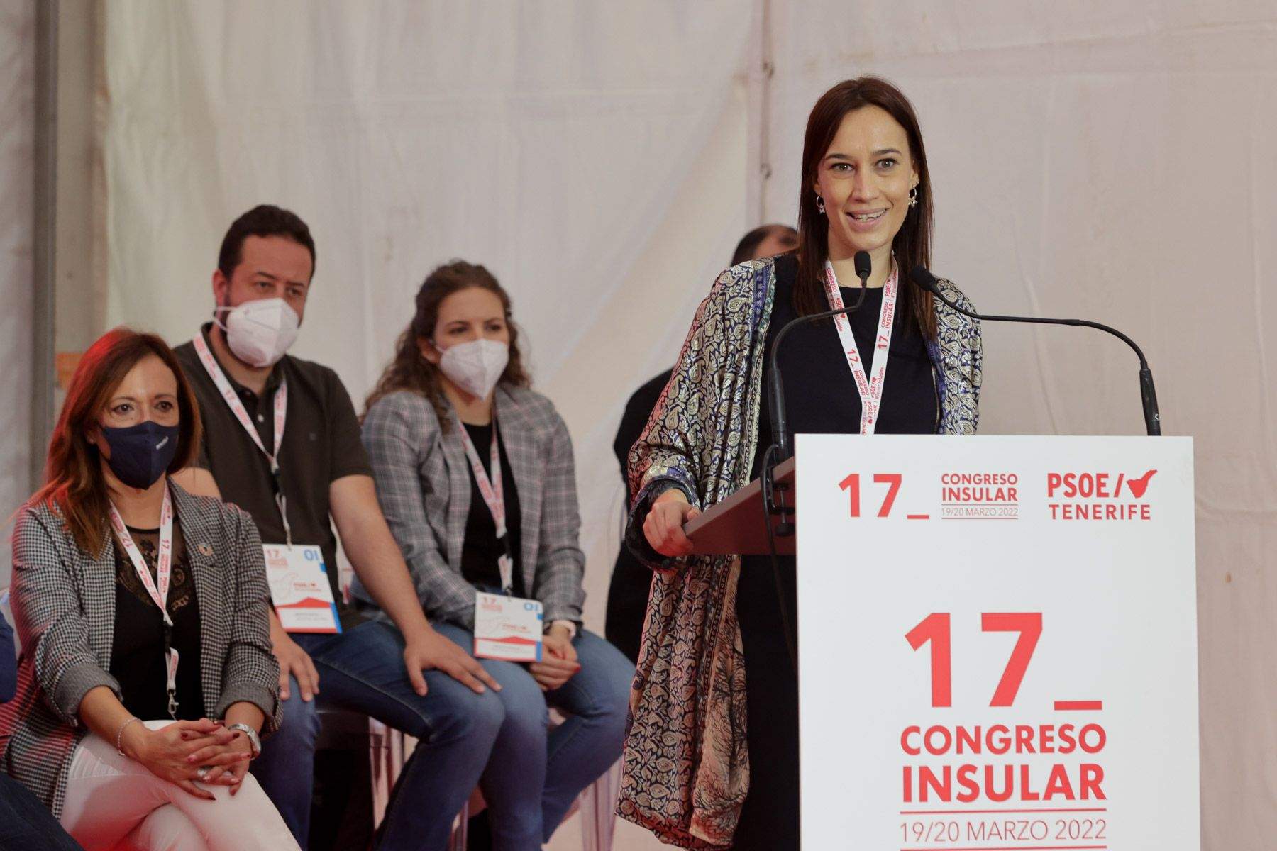 La secretaria de Organización de los socialistas canarios, Nira Fierro./