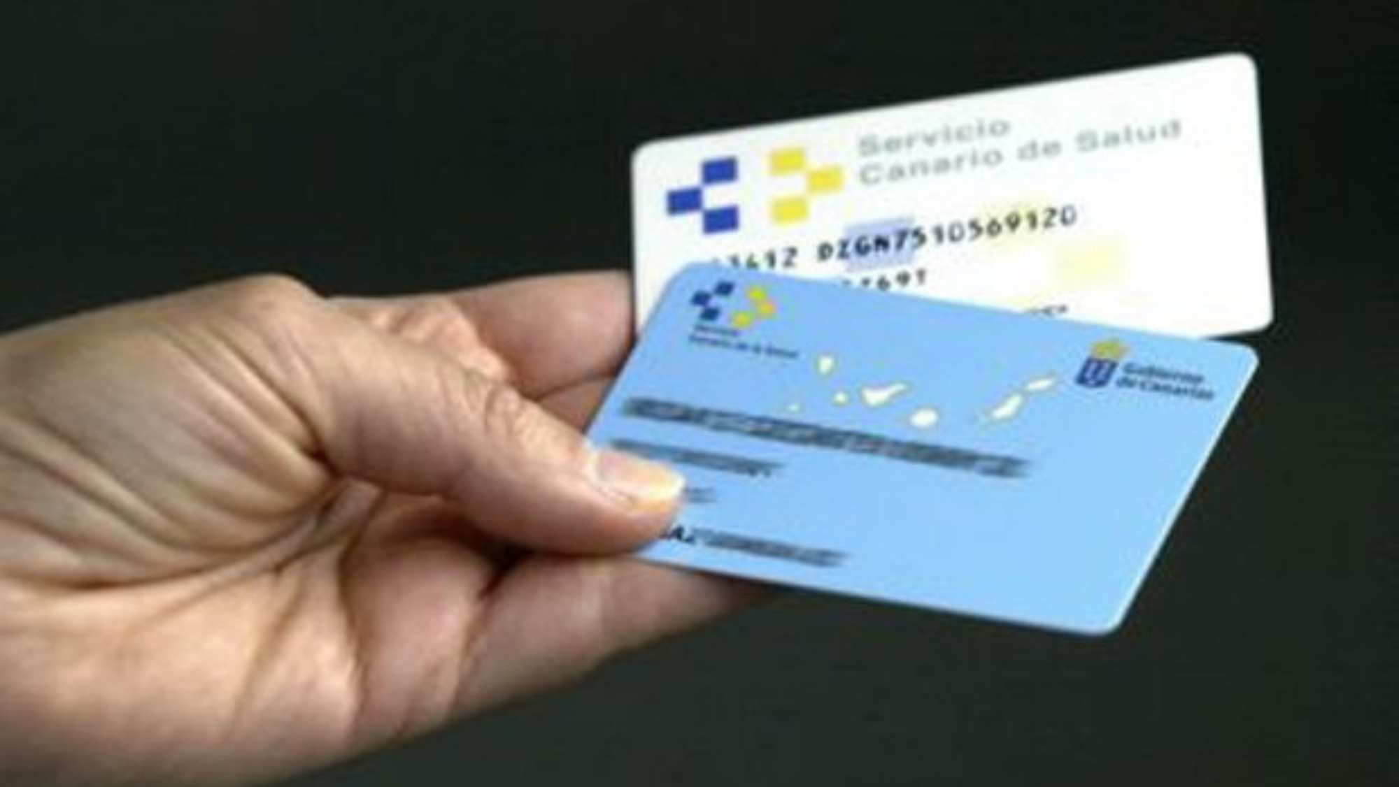 Imagen de la tarjeta sanitaria. / Archivo 