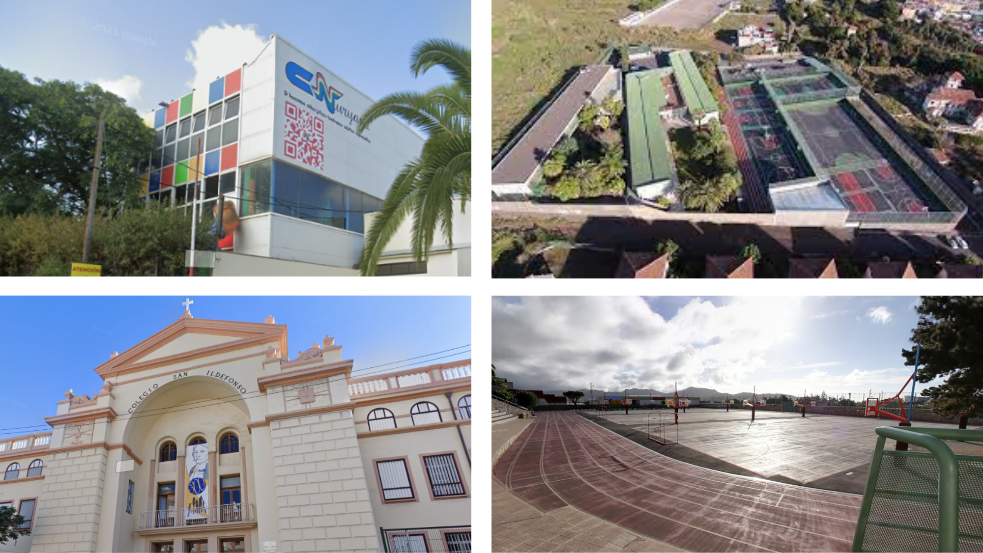 Imagen cuatro instituciones educativas de la isla dentro del ranking. / AH