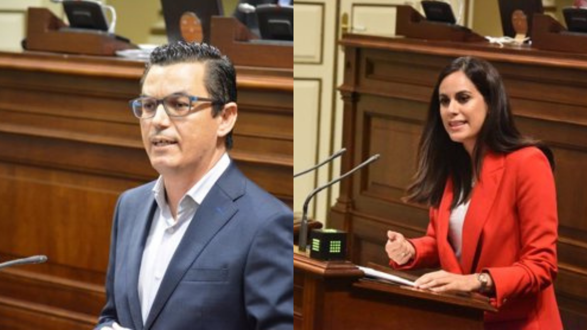 Pablo Rodríguez y Vidina Espino. / Europa Press-AH