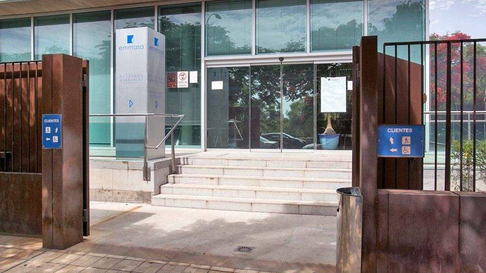 Oficinas de EMMASA en Tenerife./ Archivo