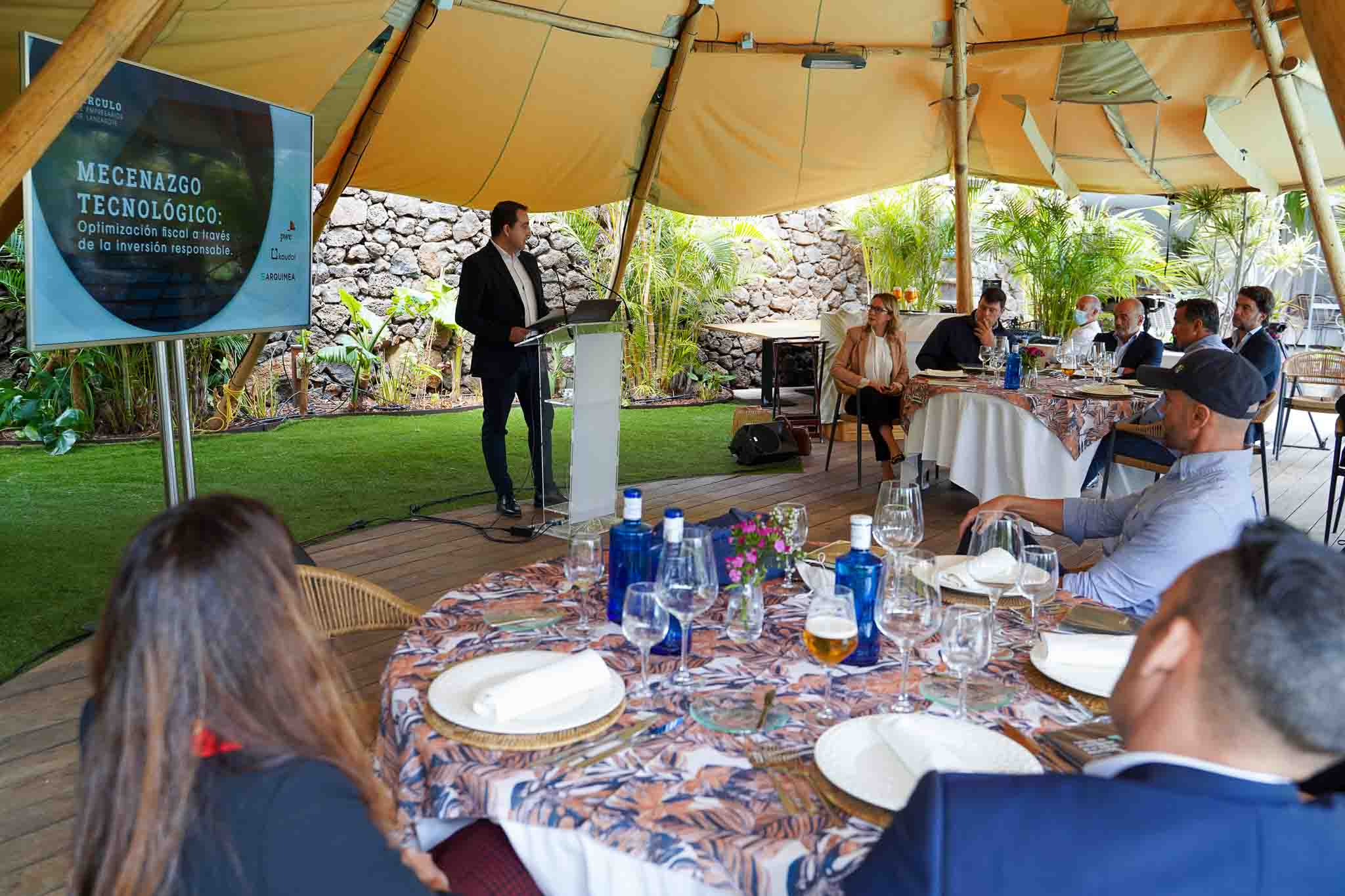 El presidente del Círculo de Empresarios de Lanzarote, José Valle./