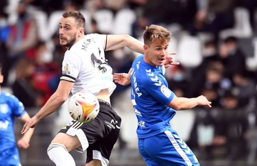 El CD Tenerife perdió por 1-0 en su última visita a El Plantío./ Twitter CDT