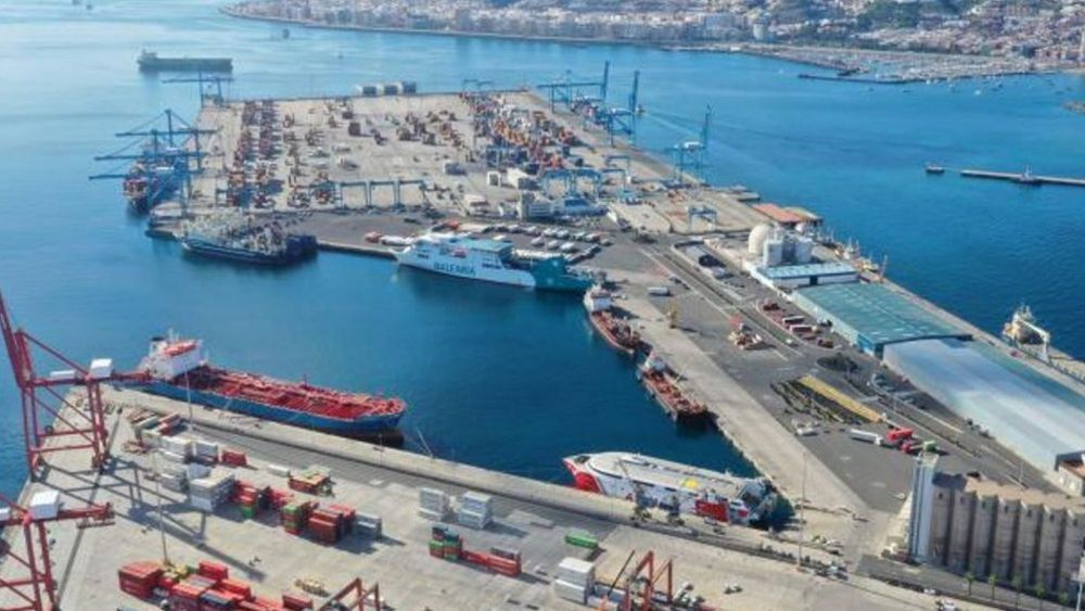 Vista aérea del Puerto de Las Palmas. /Autoridad Portuaria de Las Palmas
