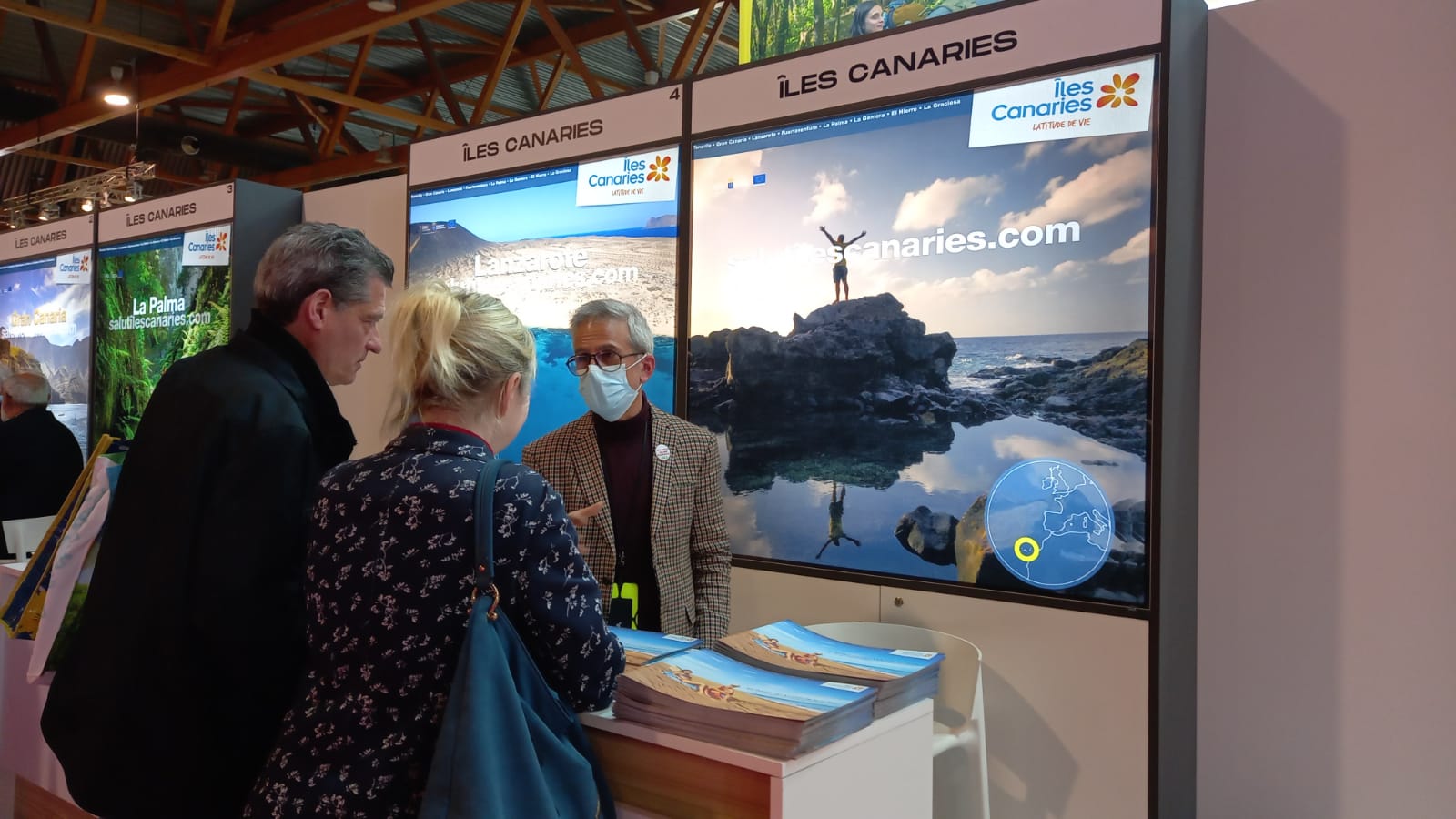 Salon des Vacances de Bruselas. / Gobierno de Canarias 