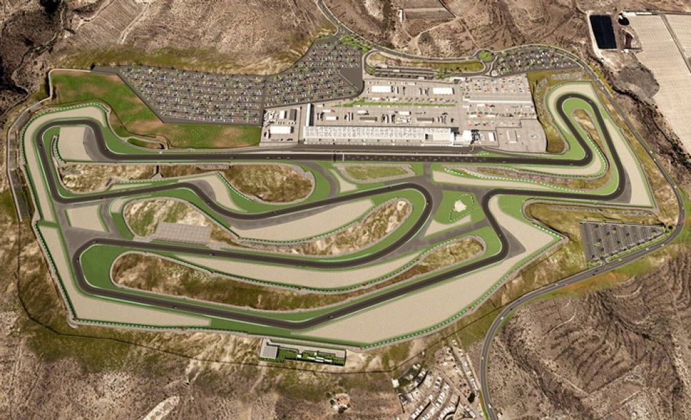 Futuro circuito del motor de Tenerife./