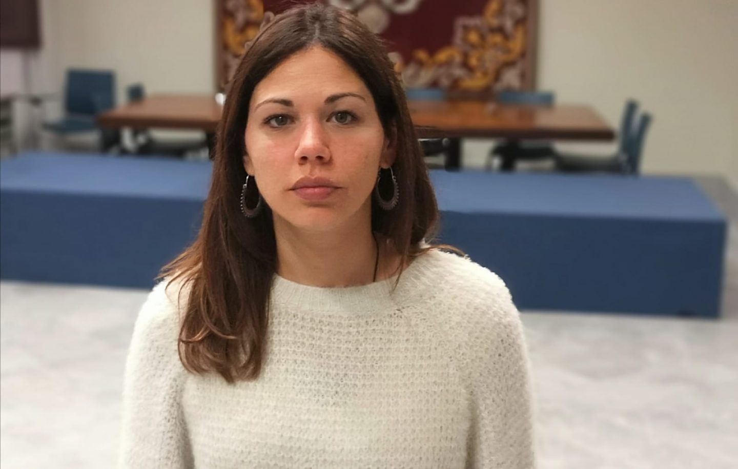 Yaiza Gorrín, exconcejal del Ayuntamiento de Santa Cruz de Tenerife. / UP