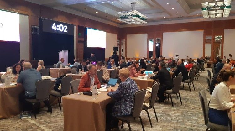 Encuentro en Miami donde ha acudido Canarias para promocionarse./