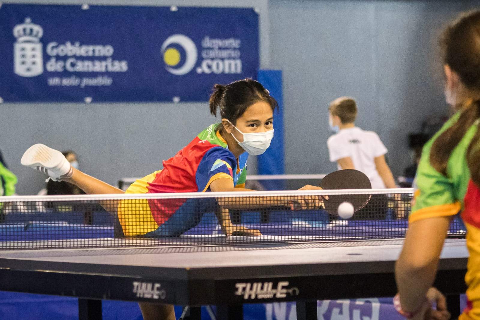 El tenis de mesa es una de las disciplinas contempladas en los Juegos de las Islas Europeas./ Cedida