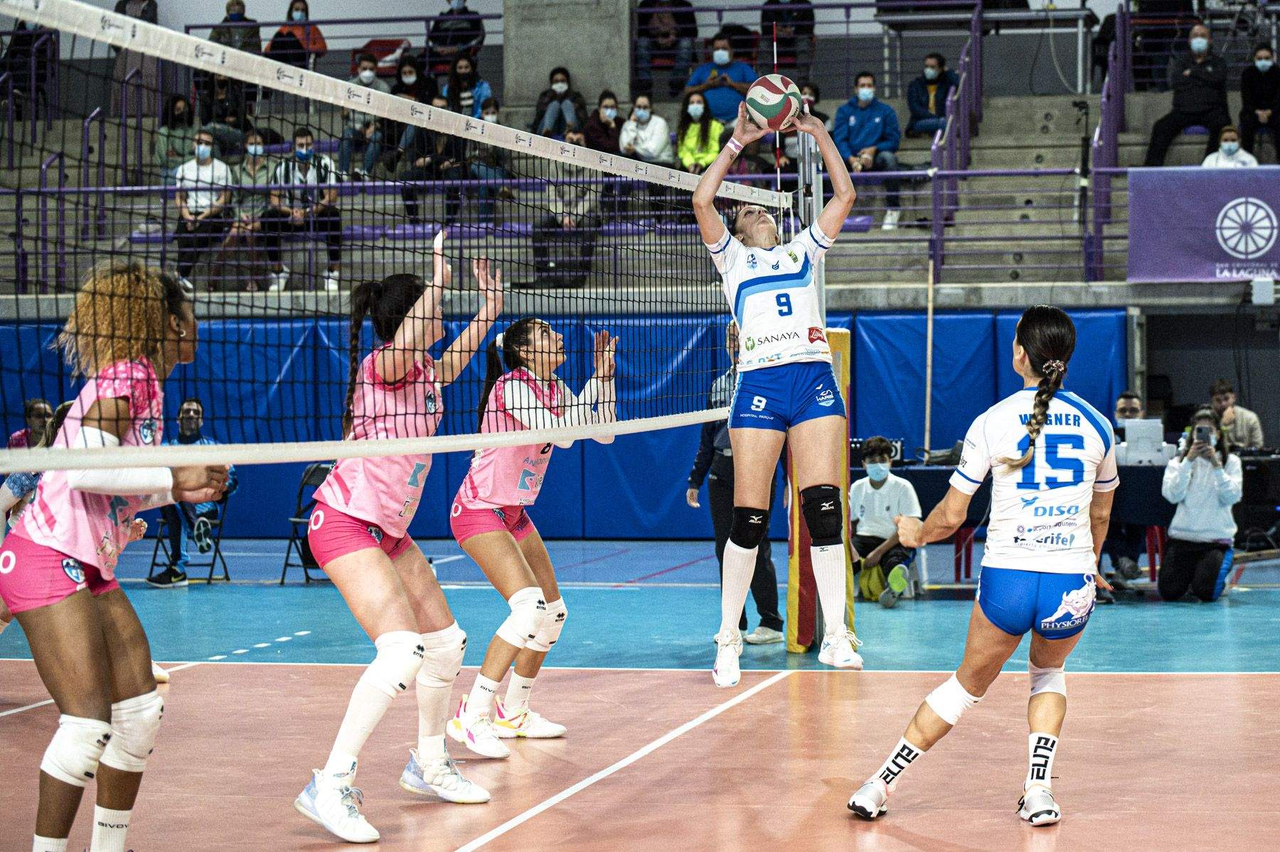  El CV Haris La Laguna vuelve a la competición en con la disputa del primer partido de semifinales ante el Kiele Socuéllamos./ Cedida