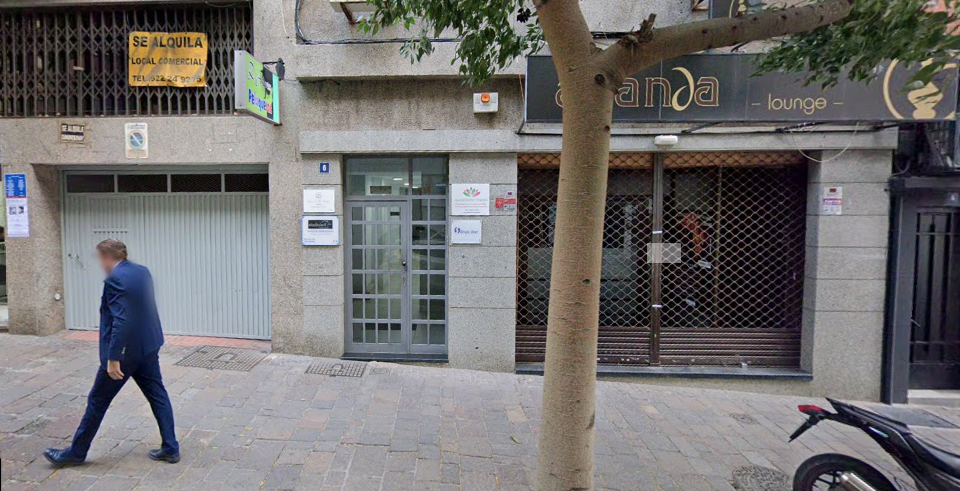 Calle Emilio Calzadilla de Santa Cruz, donde estaba ubicada Canarias Tenservices SL./