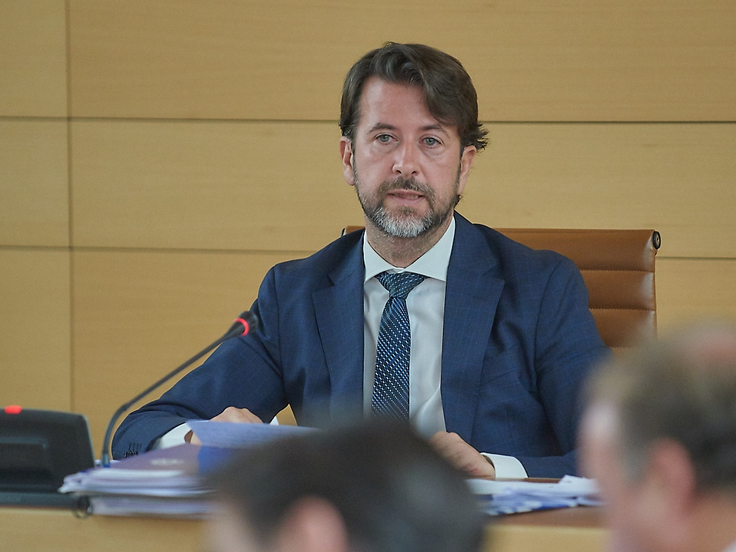 Imagen de archivo del candidato de Coalición Canaria al Parlamento Europeo, Carlos Alonso./ Coalición Canaria