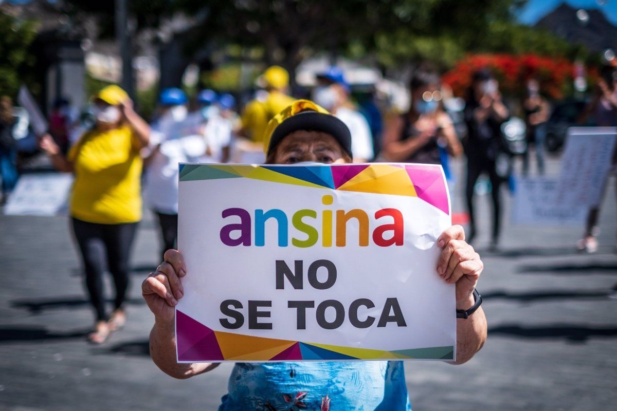 Imagen de una manifestación de Ansina. / Europa Press 