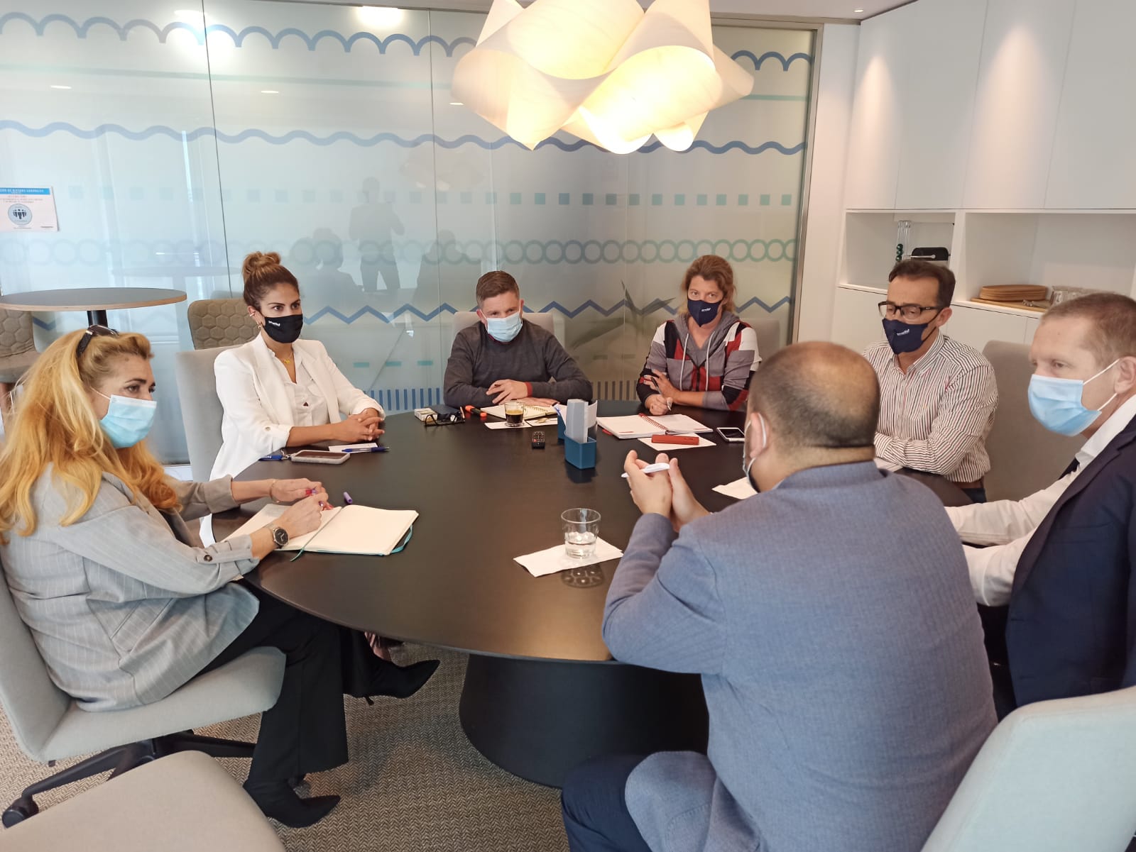 Reunión entre el Cabildo de Tenerife y United Airlines. / Cabildo de Tenerife 