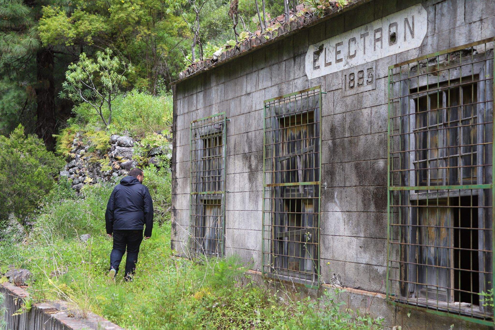 El Electrón, la central hidroeléctrica más antigua de Canarias./ EFE