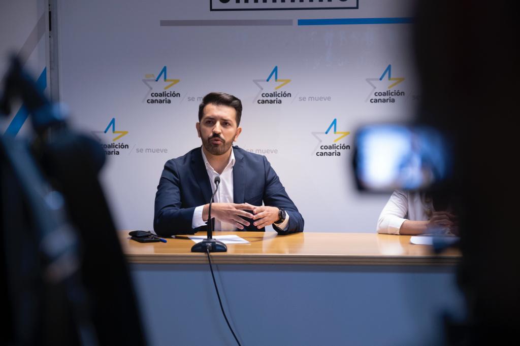 Jonathan Domínguez, concejal de Coalición Canaria en el Ayuntamiento de La Laguna./ CC