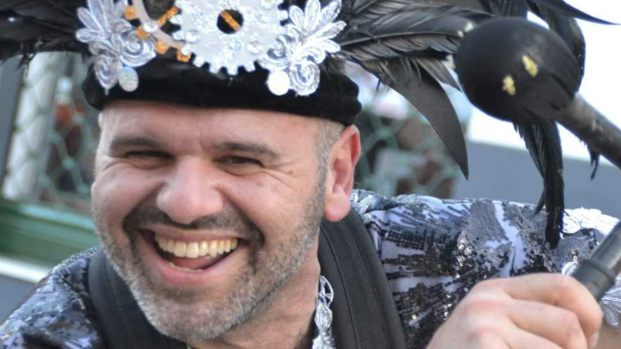 Antonio Socas, presidente de la comparsa Rio Orinoco