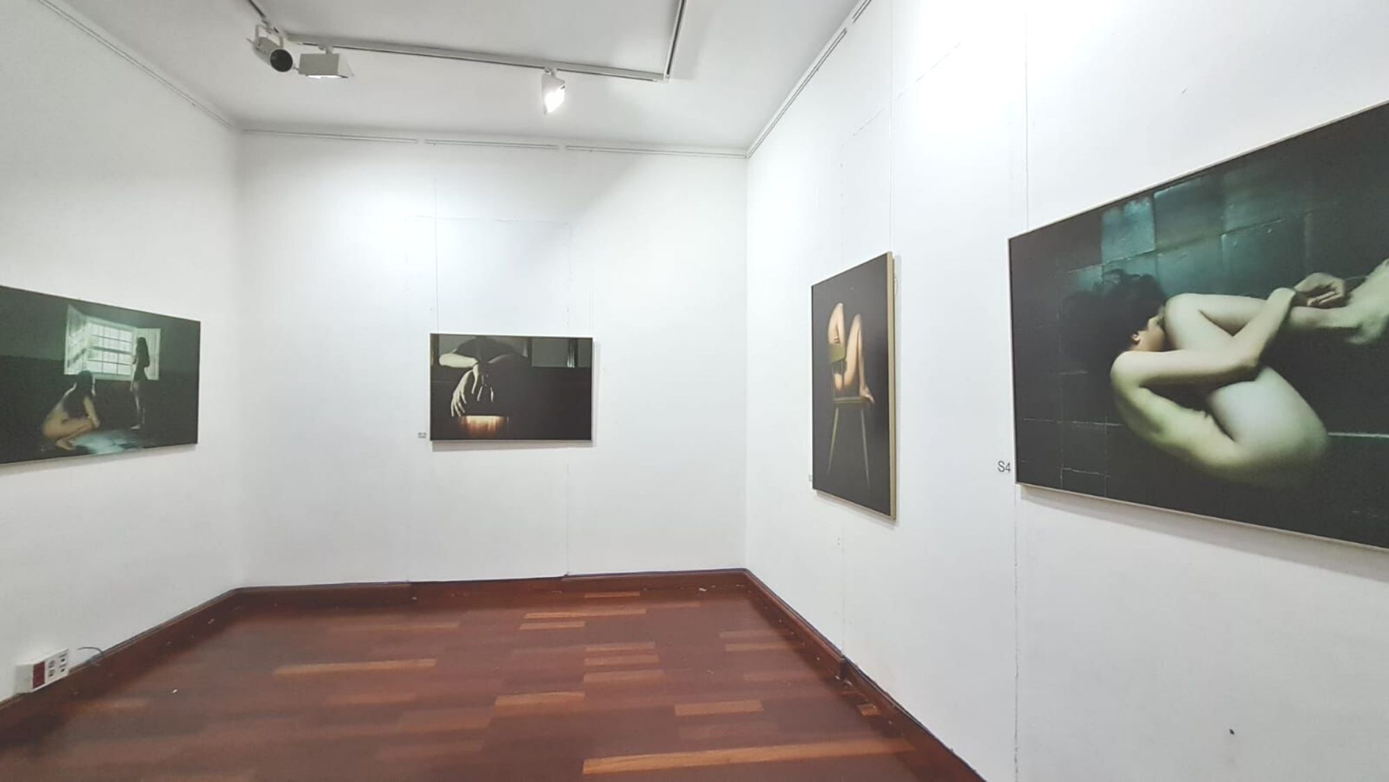 Exposición ‘El mito individual’ en el Cabildo de El Hierro. / Cedida