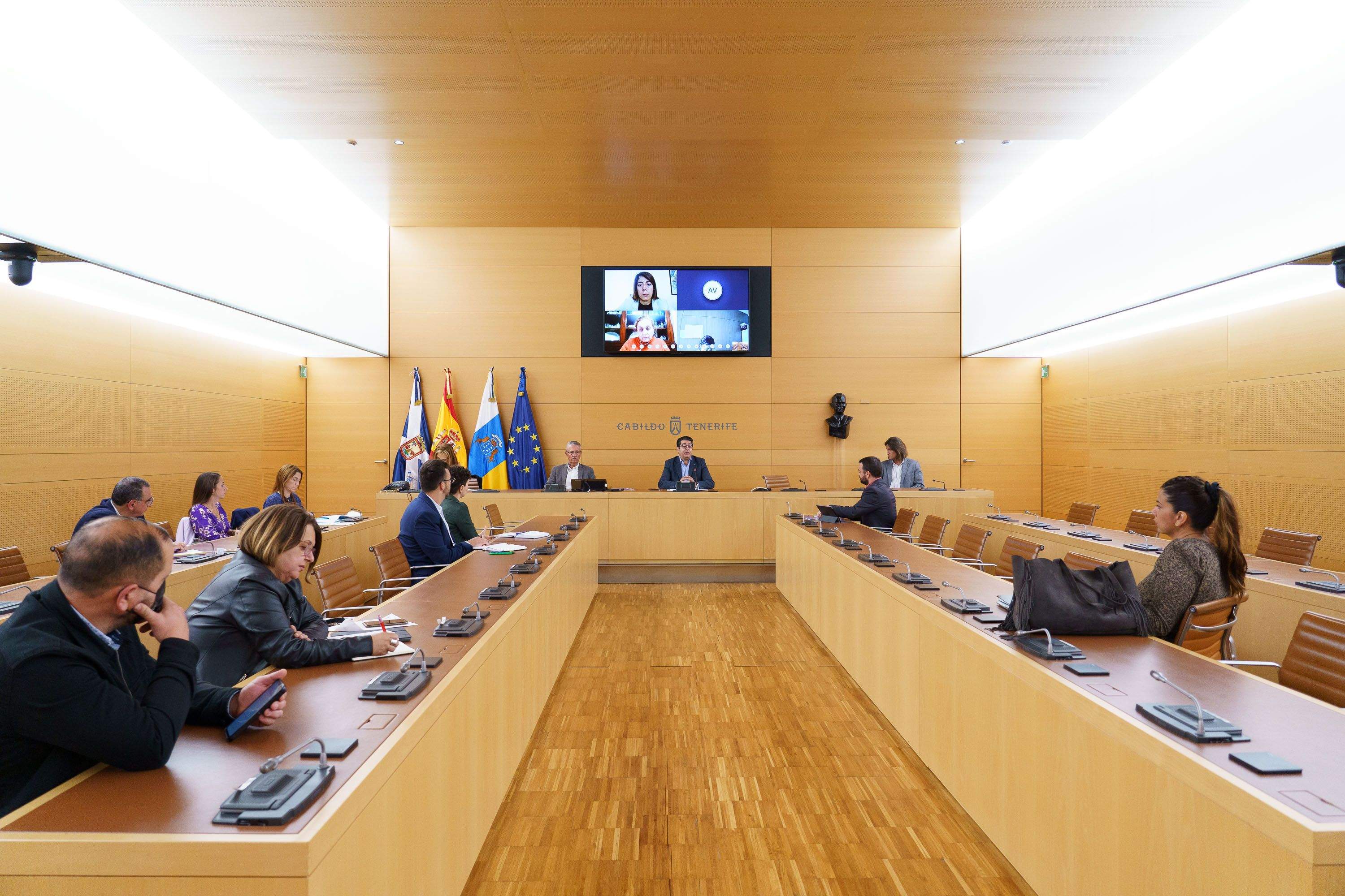 El Cabildo planifica la llegada de los fondos Next Generation./