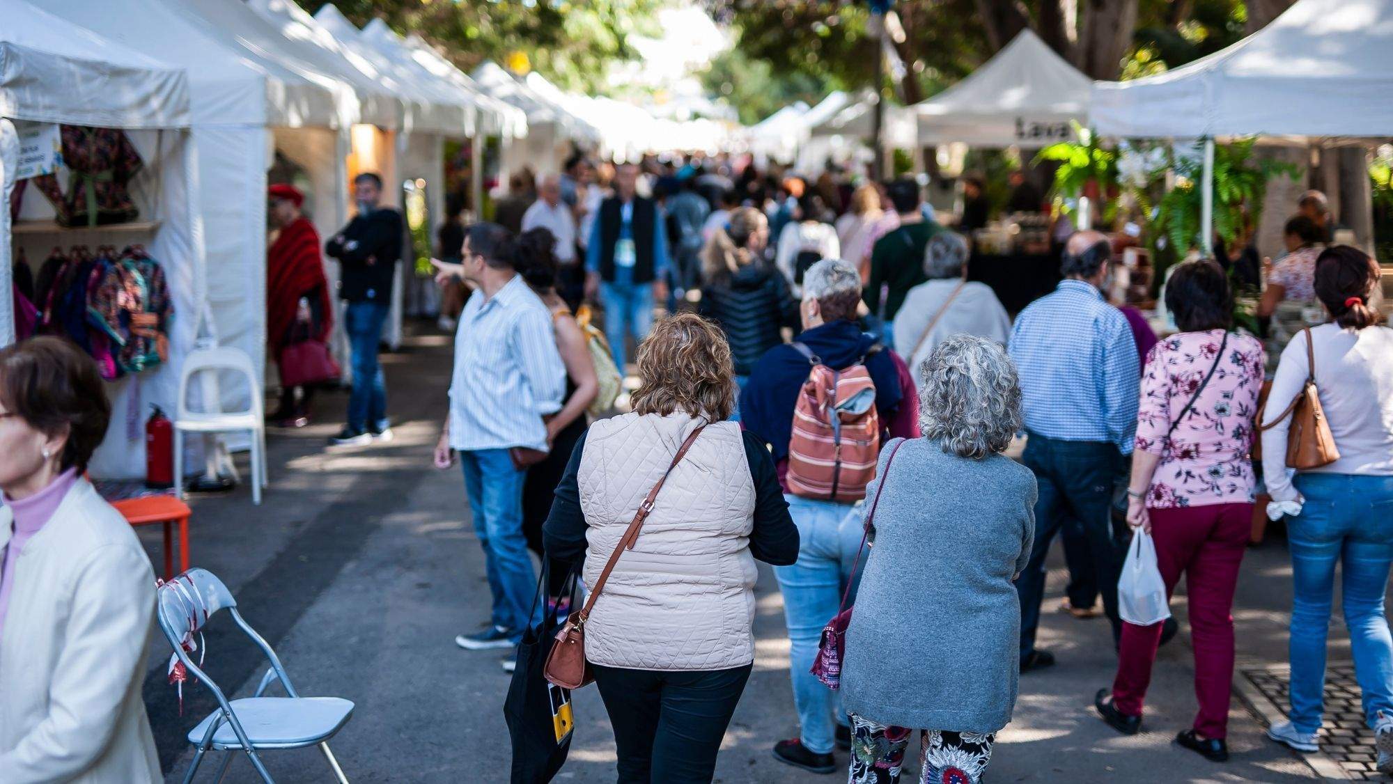  Exposición de Flores, Plantas y Artesanía en el parque García Sanabria. / Cedida