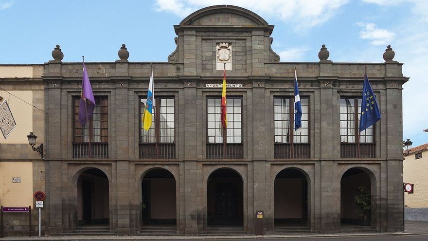Fachada del Ayuntamiento de La Laguna./ ARCHIVO Fachada del Ayuntamiento de La Laguna./ ARCHIVO