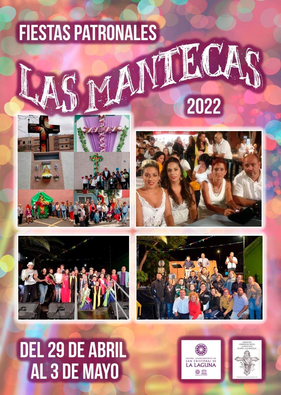 Cartel Las Mantecas./