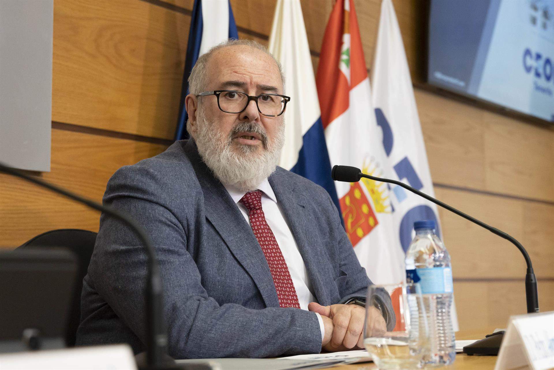 El presidente de CEOE Tenerife, la patronal tinerfeña, Pedro Alfonso./