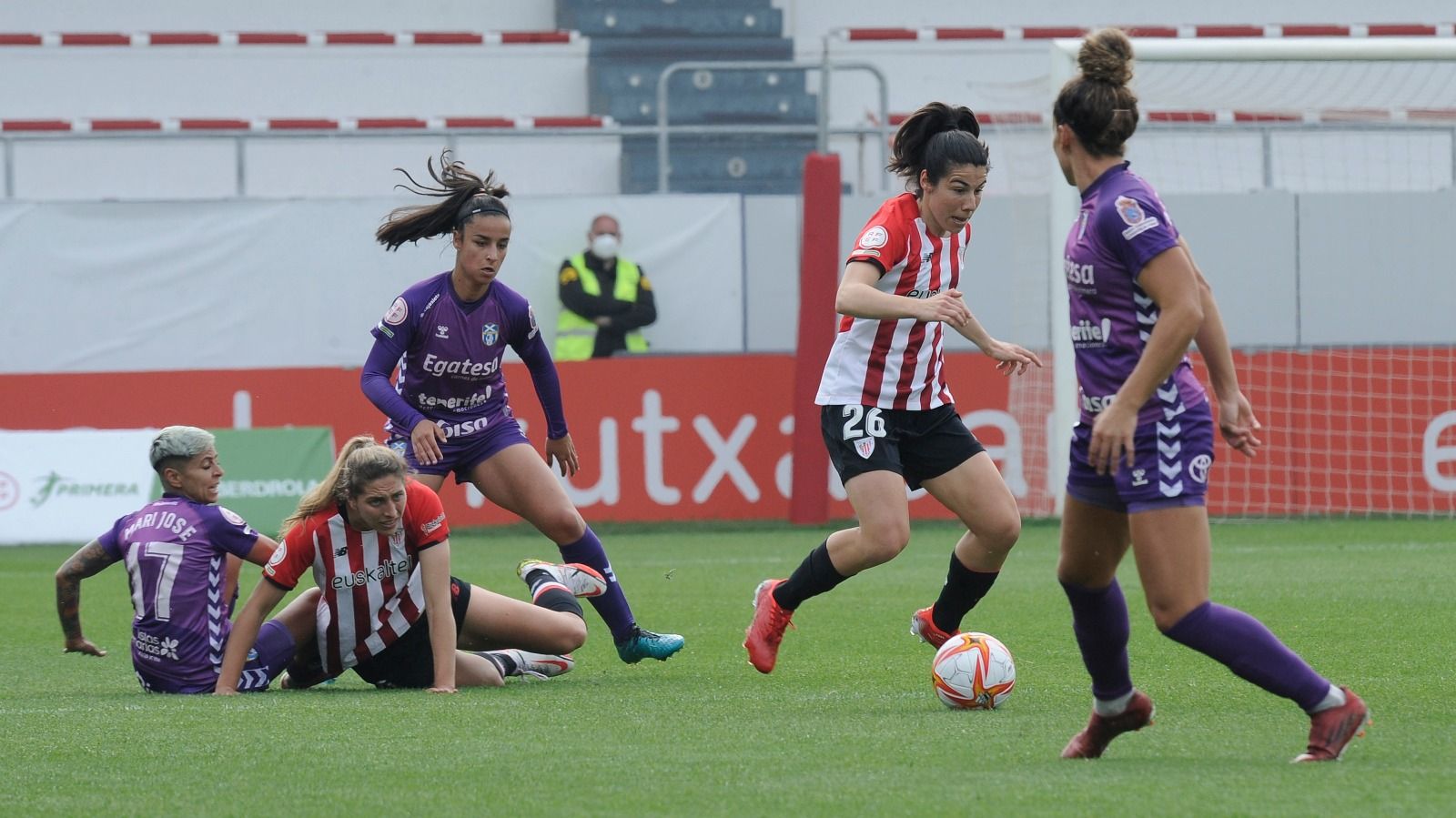 La derrota de la UD Granadilla Tenerife ante el Athletic de Bilbao supone un paso atrás en las aspiraciones europeas del equipo./ Twitter UDG