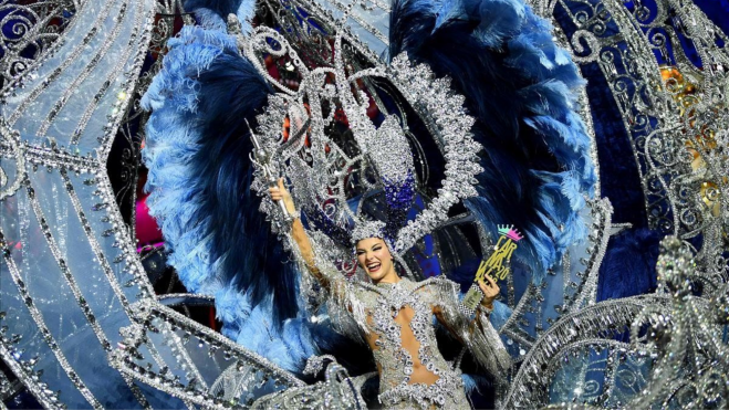 Sara Cruz, Reina del Carnaval de 2020. / Cedida