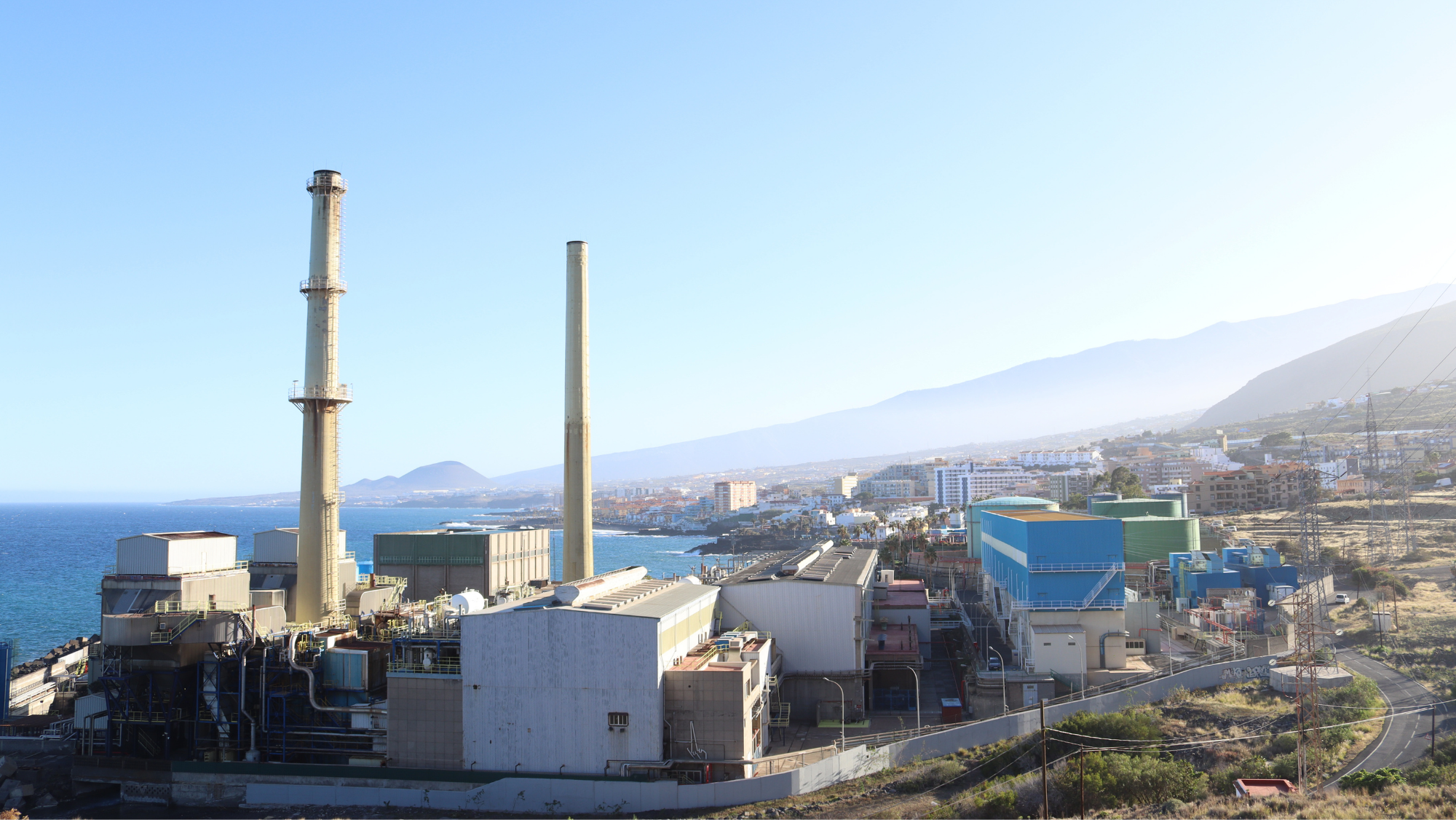 Central térmica de Las Caletillas de Unelco Endesa. / Atlántico Hoy