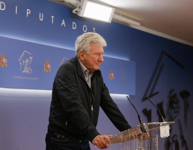 El diputado de Nueva Canarias (NC) en el Congreso Pedro Quevedo./