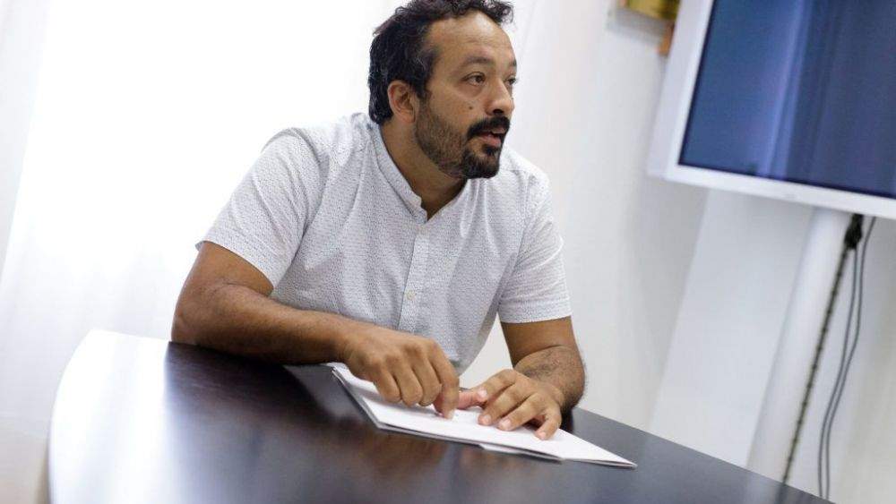 David Carballo, consejero insular de Sí Podemos Canarias en el Cabildo de Tenerife./ Archivo