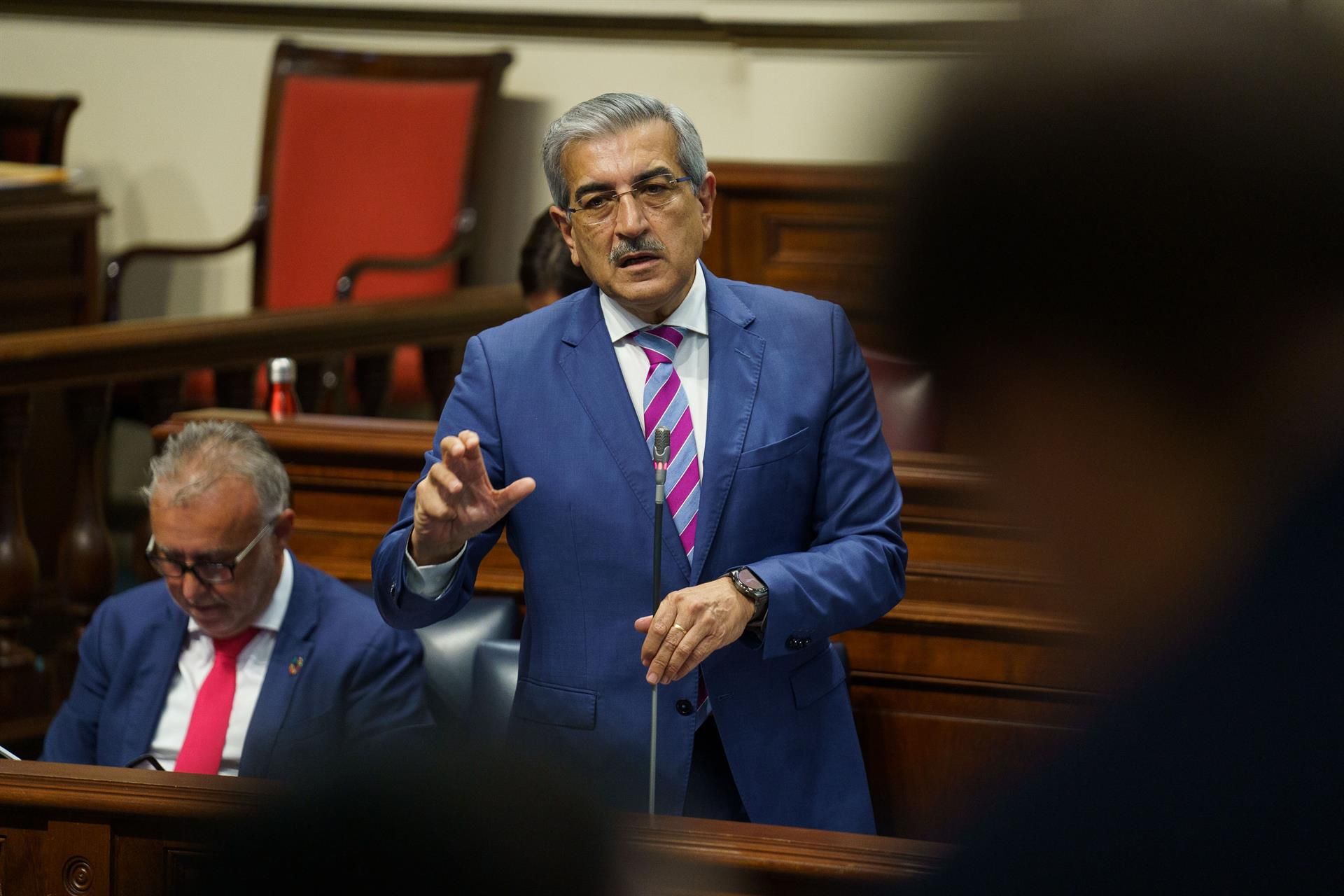 Román Rodríguez, presidente de Nueva Canarias. / EFE