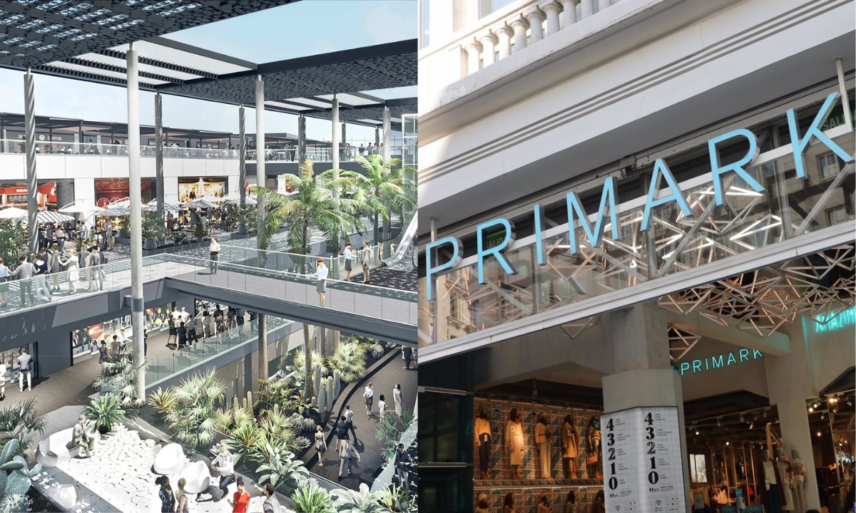 Imagen del nuevo CC Open Mall y Primark. / AH-Open Mall-EP