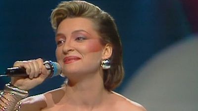 La intérprete Patricia Kraus en 1987. / YouTube 